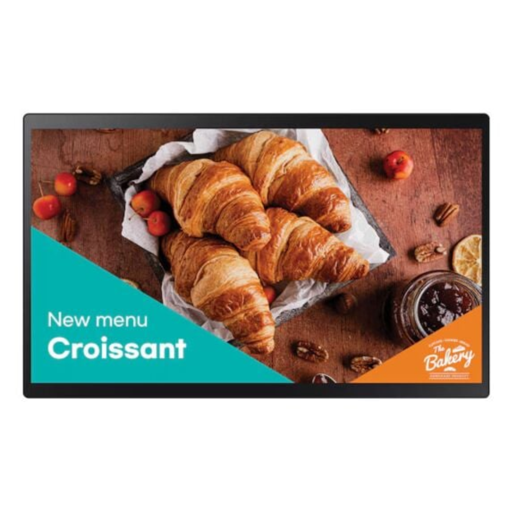 Samsung QB24C-T 24" FHD Interactive Touch Display, 10-Point Capacitive Touch, 250 nits, Tizen 7.0, Wi-Fi, Bluetooth, (LH24QBCTBGCXUE)