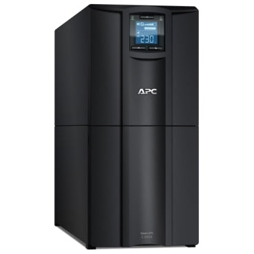 APC Smart-UPS C 3000VA/2100W Line-Interactive UPS, LCD, 230V, Pure Sine Wave, Tower, (SMC3000I)