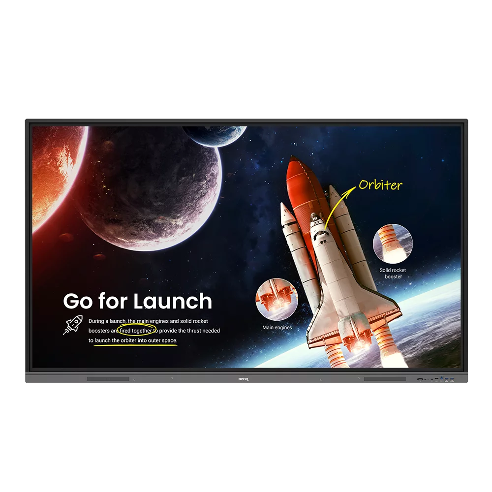 BenQ RE10503 105" Interactive Flat Panel Display, 4K, Built-in Android, 40-Point Touch, (RE10503)