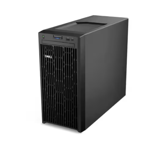Dell PowerEdge T150 Tower Server, Xeon E-2314 2.8GHz, 8M Cache, 8GB UDIMM, 1TB SATA 6Gbps 7.2K 512n 3.5