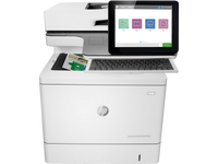 HP Color LaserJet Enterprise Flow MFP M578c Color Laser Printer, Print / Copy / Scan / Fax, 38 ppm, Duplex, 8" Touchscreen, Gigabit Ethernet, (7ZU87A)