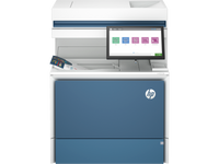HP Color LaserJet Enterprise Flow MFP 6800zf Printer, Print/Copy/Scan/Fax, 52 ppm A4, Duplex, 150-Sheet ADF, 10.1" Touchscreen, Gigabit Ethernet, (6QN36A)