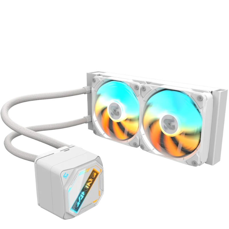 GIGABYTE GAMING 240 ICE Liquid CPU Cooler GP GIGABYTE GME240I 2 FAN