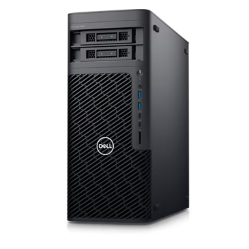 Desktop Dell Precision Workstation 5860 Intel W3-2423, RAM 16 GB, 512GB SSD + 2TB SATA, NVIDIA T400 4 GB, Windows 11