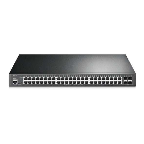 TP-Link JetStream TL-SG3452P 52-Port Gigabit L2+ Managed Switch, 48 PoE+ Ports, 4 SFP Slots, 384W PoE Budget, Omada SDN, (TL-SG3452P)
