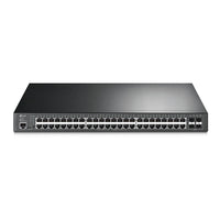 TP-Link JetStream TL-SG3452P 52-Port Gigabit L2+ Managed Switch, 48 PoE+ Ports, 4 SFP Slots, 384W PoE Budget, Omada SDN, (TL-SG3452P)