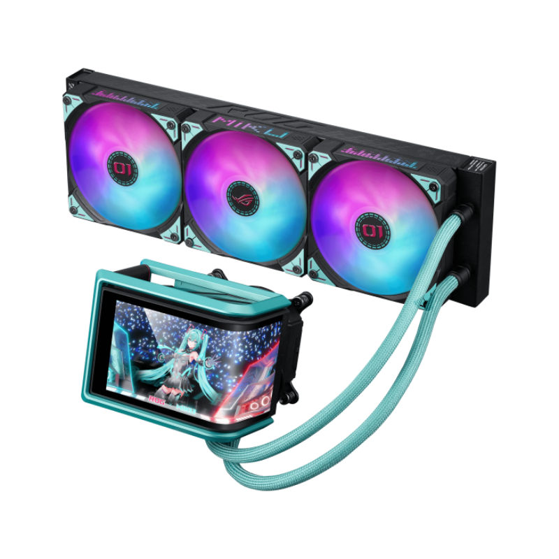 Liquid Cooler ASUS 360 mm ( MIKU) Lighting ARGB Monitor LCD Dell 90RC01P1-B0EAYO