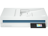HP ScanJet Enterprise Flow N6600 fnw1 Flatbed & ADF Scanner, 50 ppm / 100 ipm, 600 dpi, Wi-Fi/Ethernet, (20G08A)