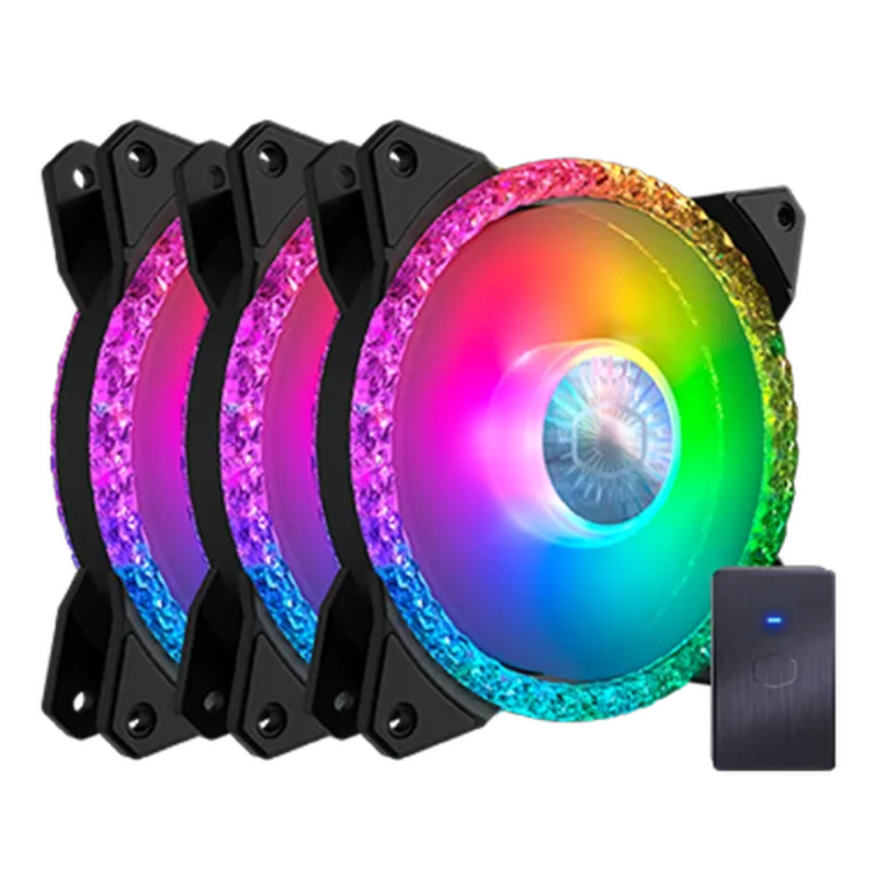 Cooling Fan Processor Cooler Master, MF120 Prismatic Lighting RGB Dell MFY-B2DN-20NPA-R1