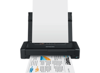 Epson WorkForce WF-100W Portable A4 Colour Inkjet Printer, Built-in Rechargeable Battery, Wi-Fi, Wi-Fi Direct, USB, (WF-100W)