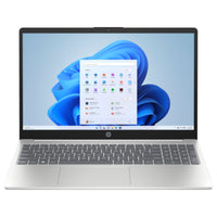 لابتوب HP 15-fd0058nx، (BM2G3EA)، معالج Intel Core i7-1355U، ذاكرة 16 جيجابايت، سعة تخزين 512 جيجابايت SSD، نظام تشغيل DOS، لون فضي