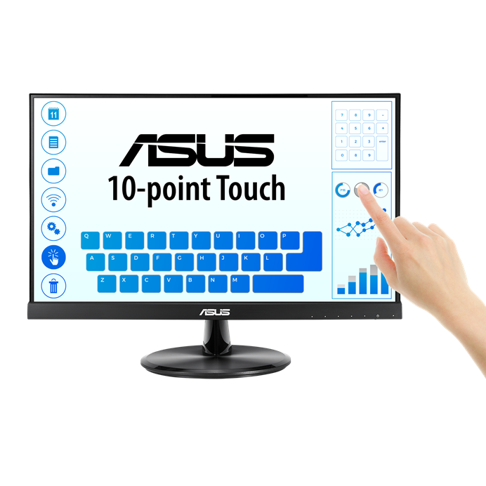 ASUS LED VT229H Monitor 21.5 Full HD, 5 ms, 75 Hz, IPS
