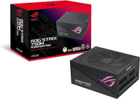 ASUS ROG STRIX 750 واط، 90YE00P3-B0NA00، مزود طاقة للألعاب إصدار أورا