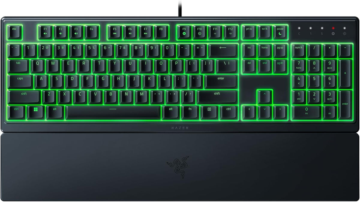 Razer Ornata V3 X keyboard top view