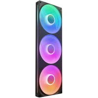 Cooling Fan NZXT F420, Lighting RGB CORE, Size 420 mm, 3, Dell RF-U42HF-B1, Black