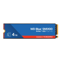 Western Digital 4TB M.2 NVMe SSD - WDS400T5B0E, Up to 6900MB/s