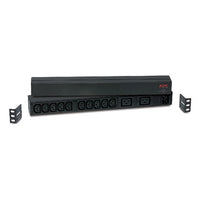 APC Rack PDU Basic, 1U, 16A, 208/230V, 9x C13 Outlets, IEC C20 Input, (AP9559)