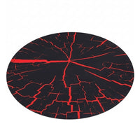 Highend gaming chair floor mat 120cm front view