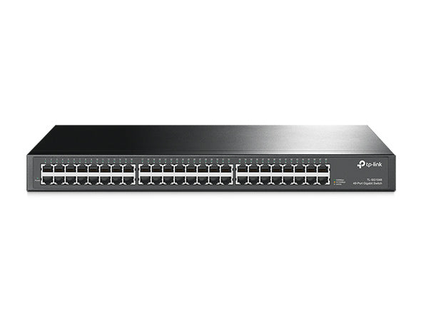 TP-Link TL-SG1048 48-Port Gigabit Rackmount Switch, Unmanaged, 19" 1U Steel Case, (TL-SG1048)