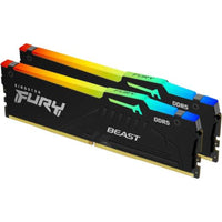 RAM DDR5 RGB KINKSTON 64GB (32x2) KT2 6000MT/s DDR5 CL36 PC, KF560C36BBE2AK2-64