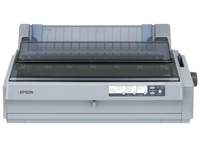 Epson LQ-2190 Wide-Carriage Dot Matrix Printer - 24-Pin, 136 Columns, High Productivity, Grey
