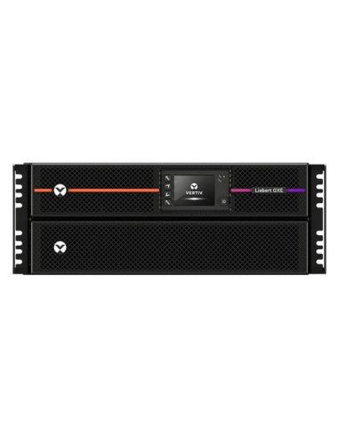 Vertiv Liebert GXE3 6000VA Online UPS, Double Conversion, 4U Rack/Tower, 230V, Extended Runtime Model, (GXE3-6000IRT4UXL)