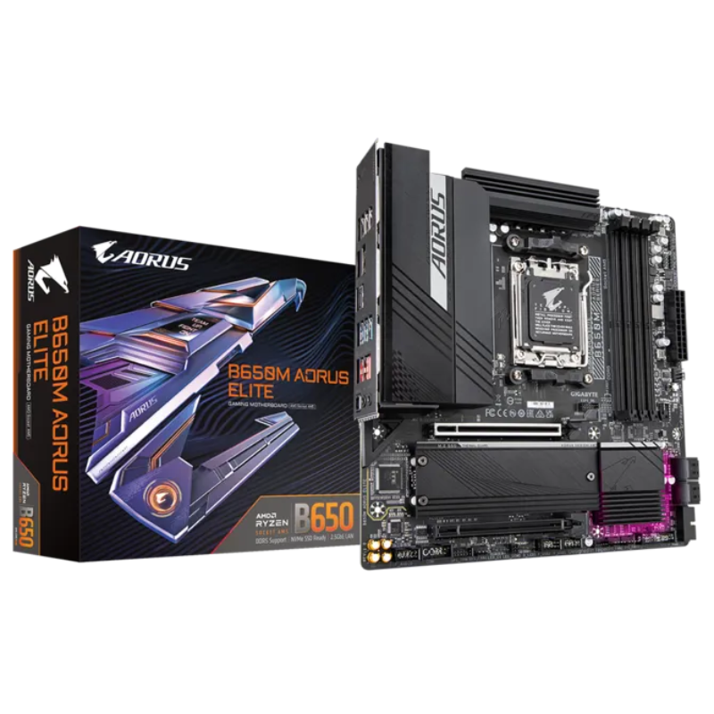 MB GIGABYTE B650M AORUS ELITE AX ICE GAMING