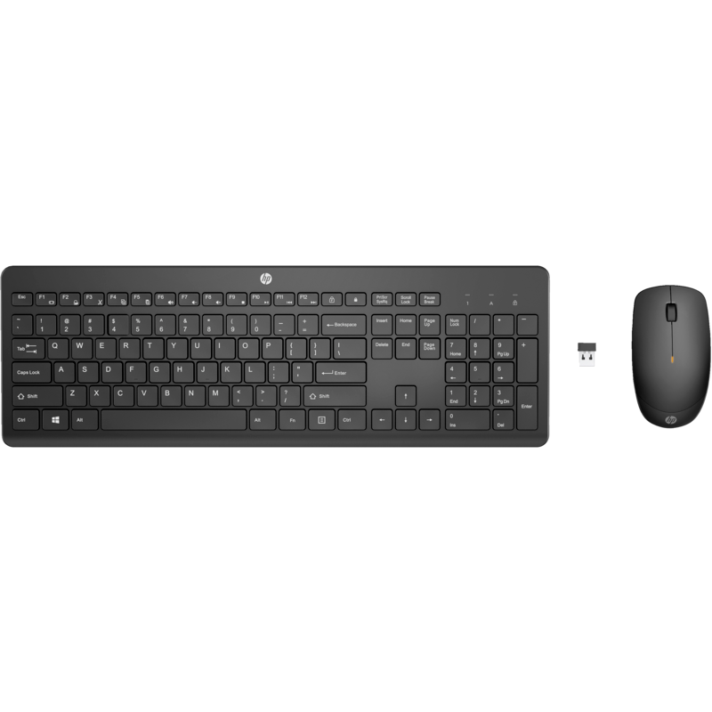 HP 235 Wireless Mouse and Keyboard Combo 1Y4D0UT top view