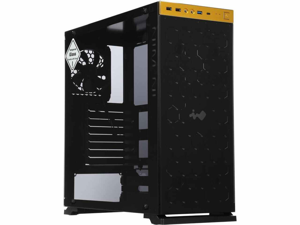 Gaming Case InWin 805, ATX, Black Gold