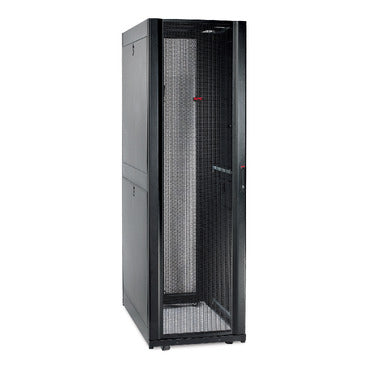 APC NetShelter SX 42U Server Rack Enclosure, 600mm W x 1070mm D, with Sides, Black, (AR3100)