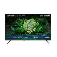 Skyworth 75G6500G 75" 4K UHD LED Smart TV, Google TV, 60Hz, 2 x 12W Speakers, Dual-Band Wi-Fi, 3 x HDMI, 2 x USB, Black, (75G6500G)