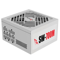 مزود الطاقة Spear 80 PLUS SW700M، 700 واط مع وحدات تركيب، أبيض