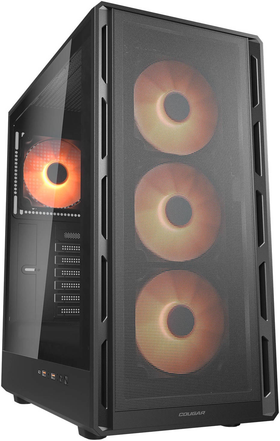 Cougar Airface Pure Pro Black case front view