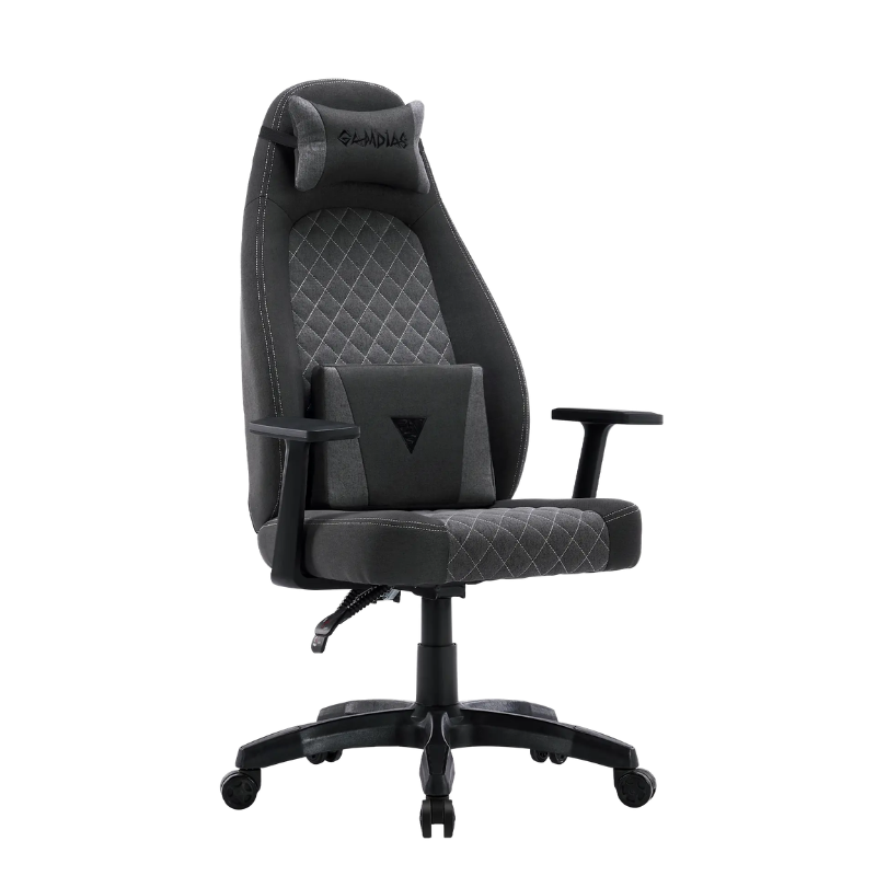 Gamdias Zelus E4 Weave Gaming Chair (16121-10013-7410 G) Grey&Black 