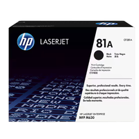HP 81A Black Original LaserJet Toner Cartridge, approx. 10,500 Pages, (CF281A)