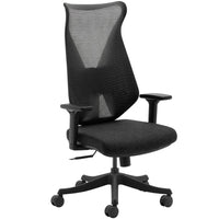 MarsRhino Wind One mesh chair black front view