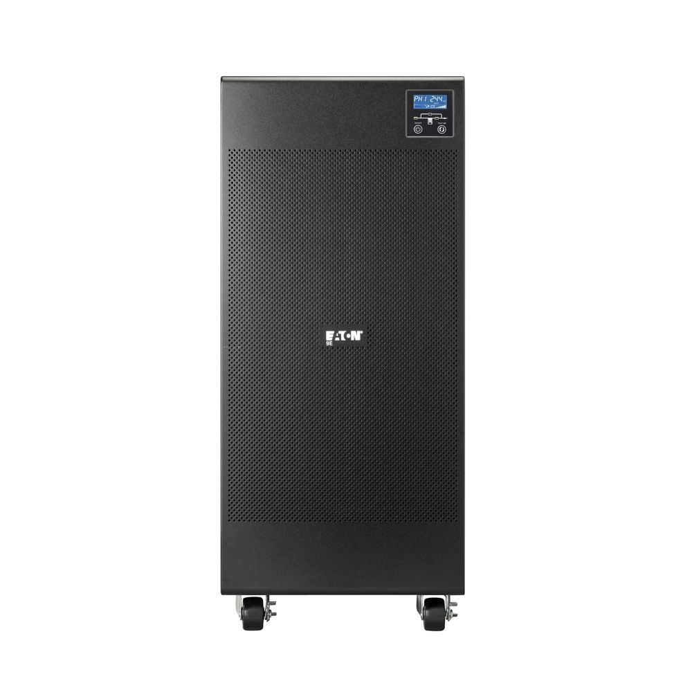 Eaton 9E UPS 15kVA / 12kW Online Double-Conversion Tower, Hardwired Input/Output, LCD, USB/RS232, (9E15Ki)