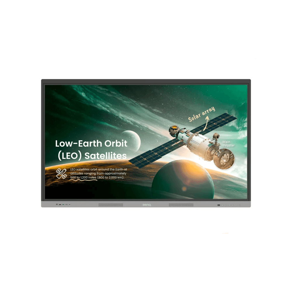 BenQ Board Essential RE8603A 86" 4K UHD Interactive Display, IPS, 40-Point IR Touch, Built-in Android, 4GB/32GB, 2x 20W Speakers, OPS Slot, (RE8603A)