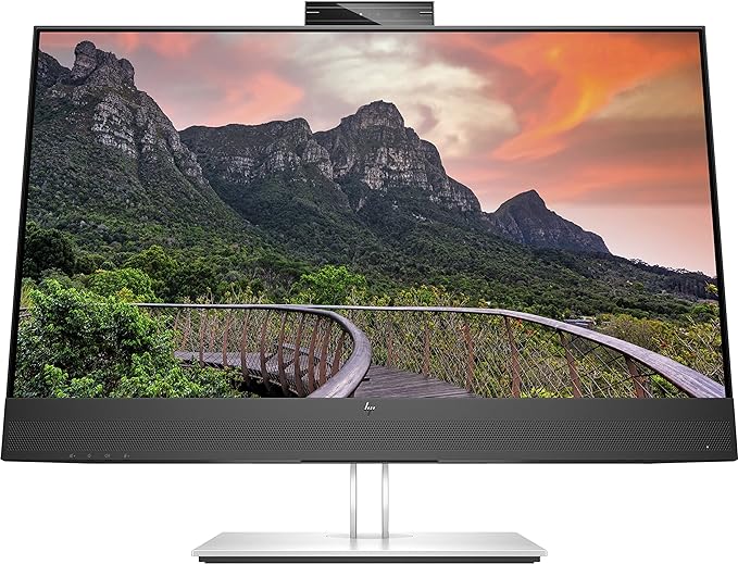 HP E27m G4 27-inch QHD USB-C Conferencing Monitor, IPS, 2560x1440, 75Hz, 5ms GtG, Pop-up Webcam, Speakers, (40Z29AA)