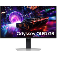 Samsung Odyssey OLED G8 G81SF 27-inch 4K 240Hz gaming monitor LS27FG810SMXUE front view