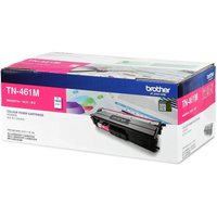 Brother TN-461M Magenta Standard Yield Toner Cartridge, 1,800 Pages, (TN-461M)