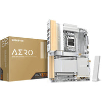 لوحة أم جيجابايت AORUS PRO X3D WOOD EDITION للألعاب (X870E AERO X WOOD) بتقنية WIFI7، تدعم معالجات AMD Ryzen Socket AM5