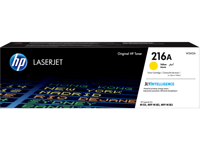HP 216A Yellow Original LaserJet Toner Cartridge (W2412A)