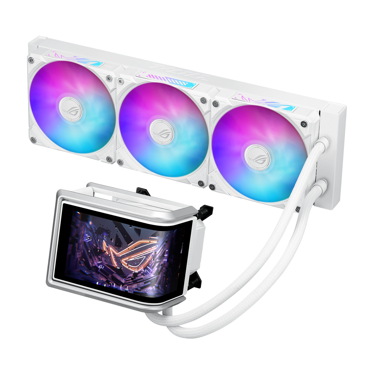 ASUS ROG Ryuo IV 360 ARGB White Edition AIO liquid CPU cooler