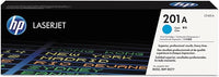 HP 201A Cyan Toner Cartridge (CF401A) - 1,330 pages - for HP Color LaserJet Pro M252 / M277