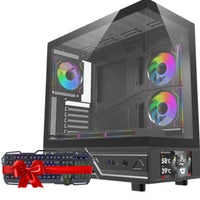 كمبيوتر العاب GeForce RTX 5060Ti, Ultra 5, رام 16 جيجابايت DDR5, قرص صلب 1 تيرابايت SSD M.2, مبرد, WIFI