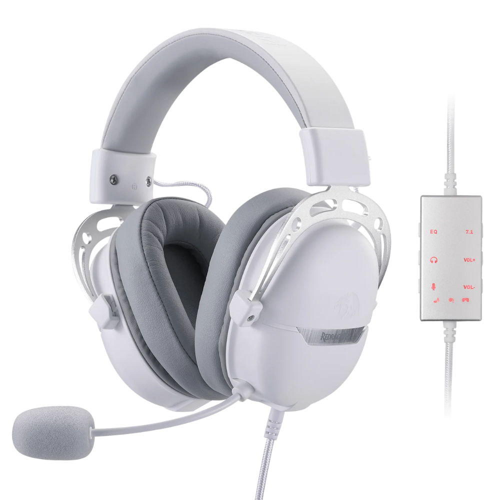 Headset Redragon H376WG AURORA Wired Gaming White