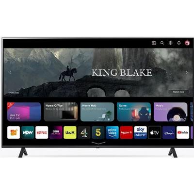 LG UR78 50-inch 4K UHD Smart TV, α5 AI Processor 4K Gen6, HDR10, webOS, ThinQ AI, (50UR781C)