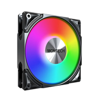 Montech Metal Pro 12 ARGB Case Fan - 120mm, Black