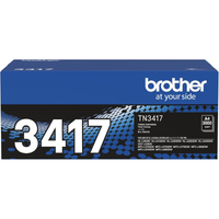 Brother TN-3417 Black Toner Cartridge, Standard Yield approx. 3,000 Pages, (TN-3417)